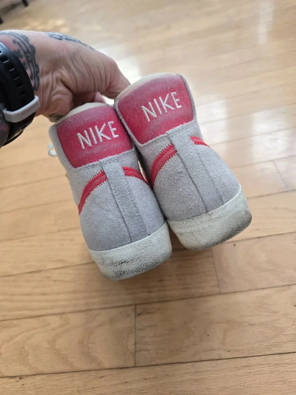 Nike | Blazer Mid 77 Premium Test of Time Grey Suede Retro Sneakers | Mens 11